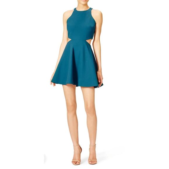 Elizabeth James Dresses & Skirts - Elizabeth and James Emorie dress teal Size 8 Cocktail Party Holiday Going out